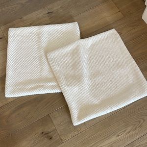 Pottery Barn pillow covers